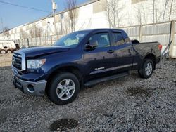 Salvage cars for sale at Franklin, WI auction: 2013 Toyota Tundra Double Cab SR5