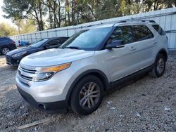 Salvage cars for sale at Midway, FL auction: 2013 Ford Explorer XLT