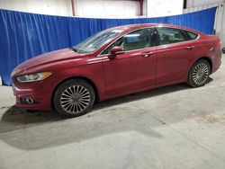 Salvage cars for sale at Hurricane, WV auction: 2014 Ford Fusion Titanium