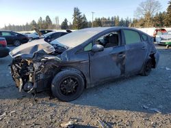 Salvage cars for sale at Graham, WA auction: 2015 Toyota Prius