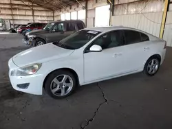 Salvage cars for sale at Phoenix, AZ auction: 2013 Volvo S60 T5