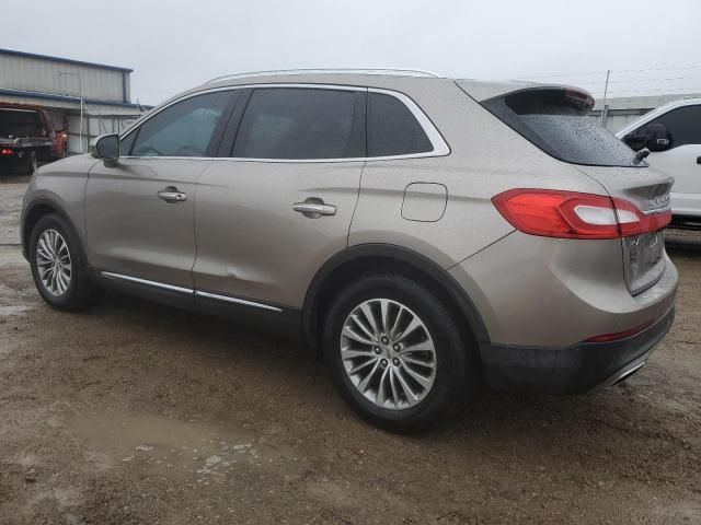 2018 Lincoln MKX Select