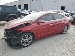 Salvage cars for sale at Jacksonville, FL auction: 2017 Hyundai Elantra SE