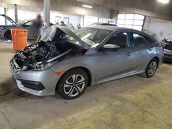 Salvage cars for sale at Indianapolis, IN auction: 2017 Honda Civic LX