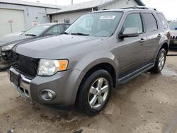 Salvage cars for sale at Pekin, IL auction: 2011 Ford Escape Limited