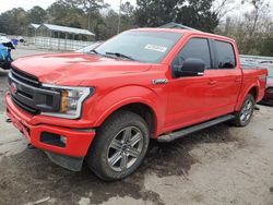 Salvage cars for sale at Savannah, GA auction: 2019 Ford F150 Supercrew