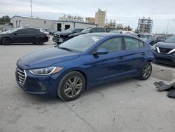 Salvage cars for sale at New Orleans, LA auction: 2018 Hyundai Elantra SEL