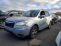 Salvage cars for sale from Copart New Britain, CT: 2015 Subaru Forester 2.5I Touring