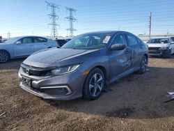 Salvage cars for sale from Copart Elgin, IL: 2019 Honda Civic LX