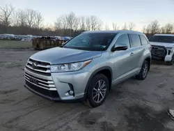 Salvage cars for sale at Marlboro, NY auction: 2017 Toyota Highlander SE