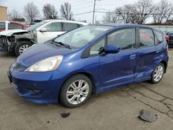 Salvage cars for sale at Moraine, OH auction: 2009 Honda FIT Sport