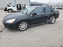 Honda Accord salvage cars for sale: 2007 Honda Accord SE