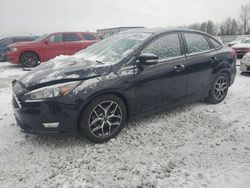 Ford Focus sel salvage cars for sale: 2017 Ford Focus SEL