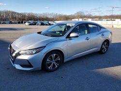 Nissan salvage cars for sale: 2021 Nissan Sentra SV