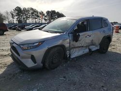 Salvage cars for sale at Loganville, GA auction: 2024 Toyota Rav4 LE