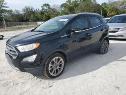 Salvage cars for sale at Fort Pierce, FL auction: 2019 Ford Ecosport Titanium