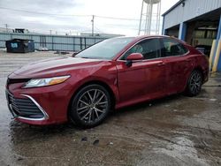 Salvage cars for sale at Chicago Heights, IL auction: 2022 Toyota Camry XLE