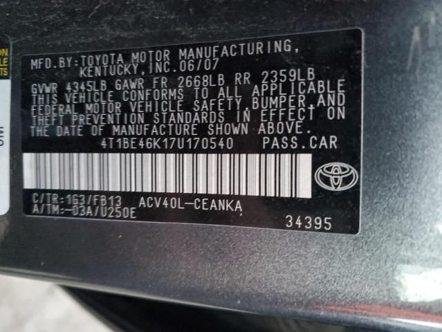 2007 Toyota Camry CE