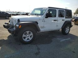 Salvage cars for sale at Rancho Cucamonga, CA auction: 2019 Jeep Wrangler Unlimited Sport