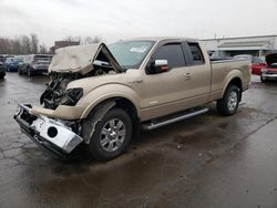 Salvage cars for sale at New Britain, CT auction: 2012 Ford F150 Super Cab