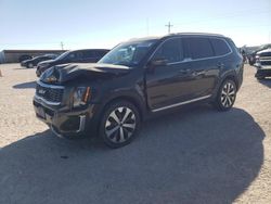 Salvage cars for sale at Andrews, TX auction: 2022 KIA Telluride S