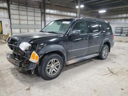 Salvage cars for sale at Des Moines, IA auction: 2004 Toyota Sequoia Limited