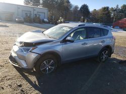 Salvage cars for sale at Mendon, MA auction: 2018 Toyota Rav4 Adventure