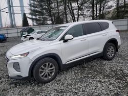 Salvage Cars with No Bids Yet For Sale at auction: 2019 Hyundai Santa FE SE