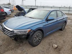 Salvage cars for sale at Elgin, IL auction: 2019 Volkswagen Jetta S