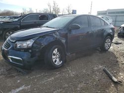 Salvage cars for sale at Chicago Heights, IL auction: 2015 Chevrolet Cruze LS