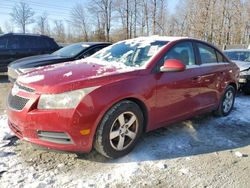 Chevrolet salvage cars for sale: 2012 Chevrolet Cruze LT