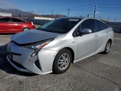 Salvage cars for sale at Sun Valley, CA auction: 2017 Toyota Prius