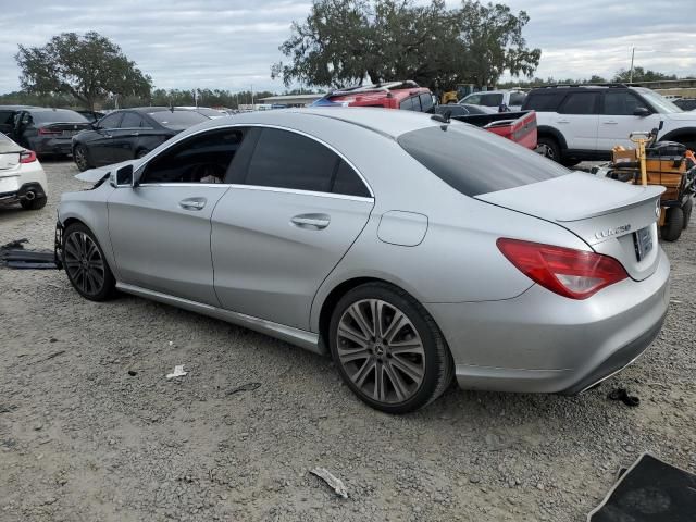 2018 Mercedes-Benz CLA 250