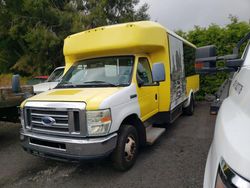 Salvage cars for sale at Kapolei, HI auction: 2019 Ford Econoline E450 Super Duty Cutaway Van