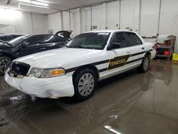 Salvage cars for sale at Madisonville, TN auction: 2010 Ford Crown Victoria Police Interceptor