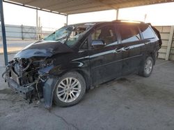 Salvage cars for sale at Anthony, TX auction: 2015 Toyota Sienna XLE