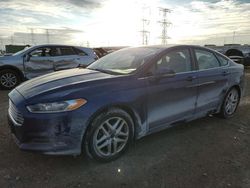 Salvage cars for sale at Elgin, IL auction: 2016 Ford Fusion SE