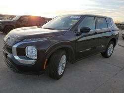 Salvage cars for sale at Grand Prairie, TX auction: 2023 Mitsubishi Outlander ES