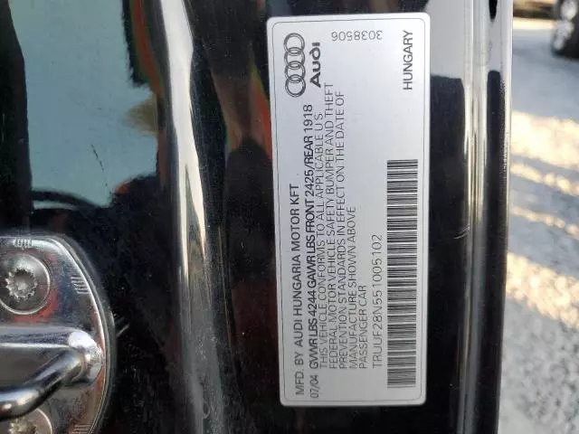 2005 Audi TT 3.2