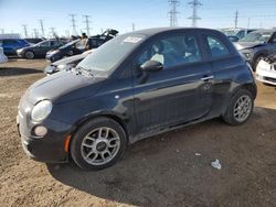 Salvage cars for sale at Elgin, IL auction: 2012 Fiat 500 POP