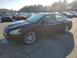 Salvage cars for sale at Exeter, RI auction: 2010 Nissan Maxima S