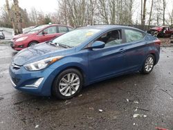 Salvage cars for sale from Copart Portland, OR: 2014 Hyundai Elantra SE