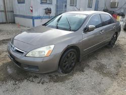 Salvage cars for sale from Copart Los Angeles, CA: 2006 Honda Accord EX