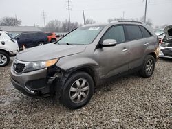 Carros salvage a la venta en subasta: 2013 KIA Sorento LX