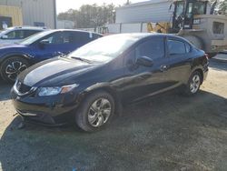 Vehiculos salvage en venta de Copart Ellenwood, GA: 2014 Honda Civic LX