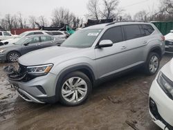 Volkswagen Atlas se Vehiculos salvage en venta: 2022 Volkswagen Atlas SE