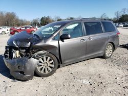 Salvage cars for sale at Madisonville, TN auction: 2012 Toyota Sienna XLE