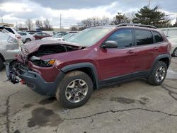 2019 Jeep Cherokee Trailhawk en venta en Moraine, OH