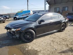 Salvage cars for sale at Los Angeles, CA auction: 2021 Toyota Camry XSE