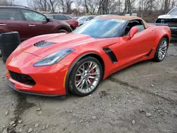 Salvage cars for sale at Marlboro, NY auction: 2016 Chevrolet Corvette Z06 3LZ